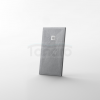 Balneo Stone Tray Brodzik kompozytowy 100 x 80 x 2,5 cm niski prostokątny jasnoszary