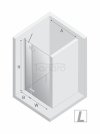 NEW TRENDY DRZWI WNĘKOWE NESTA BLACK, DRZWI POJEDYNCZE 120x200 1P D-0865A