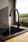 ARMATURA KRAKÓW KFA Bateria kuchenna RUMBA BLACK 6553-915-81