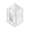 NEW TRENDY Drzwi wnękowe prysznicowe przesuwne NEW VARIA 120x190 szkło 6mm PL PRODUKCJA  D-0190A