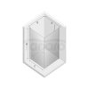 NEW TRENDY Kabina prysznicowa drzwi uchylne NEW SOLEO 70x110 D-0139A/D-0150B