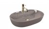 REA - Umywalka AURA 61 Beige Shiny