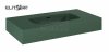 ELITA UMYWALKA DIMPLE 80 ŚCIENNA, MARMUR FOREST GREEN MATT 168856/RE040800027010