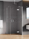 New Trendy New Renoma kabina prostokątna 80x90x195 cm przejrzyste lewa D-0111A/D-0084B