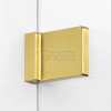 NEW TRENDY Kabina prysznicowa WALK IN AVEXA GOLD BRUSHED 110x200 złoto szczotkowane EXK-7006
