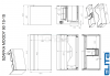 ELITA SZAFKA MOODY 90 1S+1S ORZECH LINCOLN PDW 168849/RE010900037060