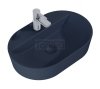 ELITA UMYWALKA BABETTE 62x41 NABLATOWA, CERAMICZNA NAVY BLUE MATT 146042/RE040620017030