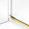 NEW TRENDY Kabina przyścienna AVEXA GOLD SHINE 90x80x200 EXK-2131/EXK-2101 POLSKA PRODUKCJA