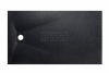 BESCO Brodzik prostokątny 120x80x3,2 Vexo Black 120 BVB-120-80-P