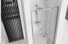REA - Drzwi Prysznicowe Uchylne RAPID SWING Chrom 100