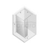 NEW TRENDY Kabina ścianka ruchoma WALK-IN NEW SOLEO 90x195 K-0343