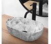 REA - Umywalka nablatowa AMELIA MINI STONE MATT