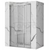 REA - Drzwi prysznicowe przesuwne ALEX Chrom  120cm