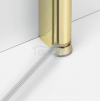 NEW TRENDY Kabina prysznicowa New Soleo Light Gold 80x80, pięciokątna, drzwi pojedyncze  K-1663