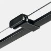 NEW TRENDY Kabina prysznicowa EVENTA BLACK CHROME WALK-IN U 60x200 szkło czyste 8mm Active Shield 2.0 EXK-6294