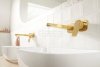 ARMATURA KRAKÓW KFA Bateria umywalkowa podtynkowa MALAGA BRUSHED LIGHT GOLD 4529-810-31