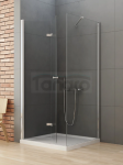 NEW TRENDY Kabina prysznicowa New Soleo, drzwi składane, pojedyncze 70x120x195 D-0147A/D-0151B LEWA