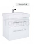 AQUAFORM - szafka podumywalkowa dwu szufladowa MADRID 60 biały połysk AQ.401-164343