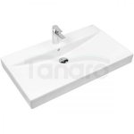 OLTENS Hofsa umywalka 80x46 cm nablatowa z powłoką SmartClean biała 41806000