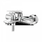 INVENA Bateria wannowa ścienna NERI CHROM  BW-01-001-L