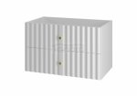 MEGSTYL AQUA-01 Szafka pod umywalkę 80cm biały mat AQUA-0000-0005883