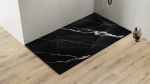 BESCO Brodzik prostokątny 120x90 Vexo Marble Black 120 VMB-120-90-P