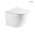 OMNIRES miska toaletowa wisząca SILENT POWER™ z deską wolnoopadającą, 54 x 37 cm OTTAWA COMFORT OTTAWACSPMWBP