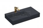 REA - Umywalka konglomeratowa ARCHI 90 CM szary mat