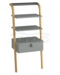 KROFAM - Regał MOSS 50 cm, szaro zielony  MO 5005-65Z-S