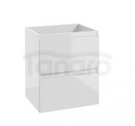 AQUAFORM - szafka podumywalkowa / podblatowa 2S 50 OTTIMA biały połysk AQ.401-1105011