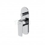 CERSANIT - Bateria wannowo-natryskowa podtynkowa CITY chrom z boksem  S951-345