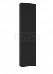 DEFTRANS słupek łazienkowy z drzwiami 42x170 Mo-re C42 czarny mat 291-C-04202