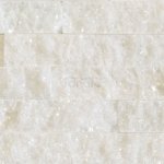 CAPITILE  - Panel ścienny Marmur Biały - kamienny marmur Stackstone Cristal White łupany, naturalny 10x36x0,8-1,3 cm /opakowanie 0,396m2/
