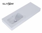 ELITA UMYWALKA DIMPLE 120 LEWA (60+60) ŚCIENNA, MARMUR STONE MATT 168869/RE041201027040