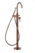ARMATURA KRAKÓW KFA Bateria wannowa wolnostojąca MOZA ROSE GOLD/MIEDŹ SZCZOTKOWANA 5035-510-34 