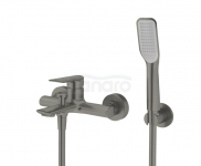 VEDO Bateria wannowa z zestawem natryskowym ALETTA GRAFITE VBA5006/S/SG