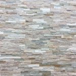 CAPITILE  - Panel ścienny Łupek Beżowy - kamienny kwarcyt Stackstone Beige naturalny 10x36x0,8-1,3 cm /opakowanie 0,396m2/