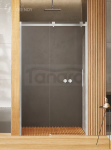 NEW TRENDY Drzwi prysznicowe przesuwne samodomykające SOFTI 140x200 EXK-3899