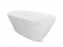 BESCO - Wanna wolnostojąca MOYA 160 + klik-klak chrom  #WMD-160-M