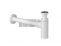 VEDO - syfon umywalkowy UNO biały VSY1010BI
