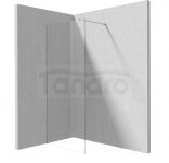 DEANTE - Ścianka prysznicowa PRIZMA walk-in 80 cm chrom KTJ_038P