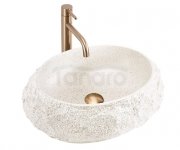 REA - Umywalka nablatowa MIKA Beige