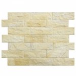 CAPITILE  - Płytka kamienna Blonde Brick - marmur Yellow naturalny 30x10x1,5 cm /opakowanie 0,66m2/