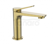 INVENA Bateria umywalkowa Alonia złoto szczotkowane BU-70-009-V