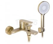 REA - Bateria wannowa DROP Złota Szczotkowana