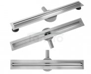 REA - Odpływ Liniowy NEOX SLIM PRO Stal Szczotkowana 50