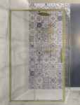 AQUAFORM Drzwi przesuwne INDIGO brushed gold 100x200 AQ.103-601118 