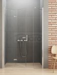 NEW TRENDY Drzwi wnękowe prysznicowe składane NEW SOLEO PLUS 110x195  PL PRODUKCJA