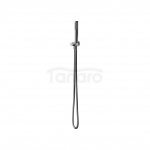 CERSANIT - Zestaw natryskowy z przyłączem kątowym ZEN by Cersanit czarny gun metal  S951-781