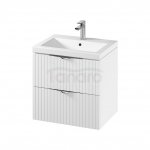 CERSANIT SET C142 TIRSO 60 BIAŁY MATOWY (SZAFKA + UMYWALKA) S801-545